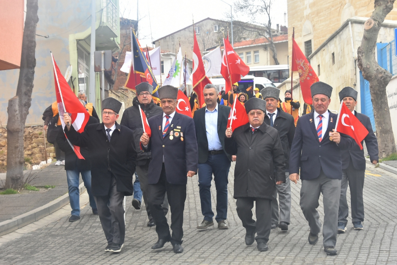 57. Alay Yürüyüş Komitesi Çanakkale'ye Uğurlandı