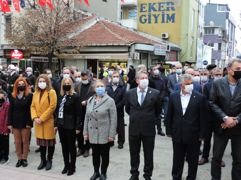 Ulu Önderimiz Atatürk’ü 82. Yıldönümünde Malkara'da Özlemle Andık