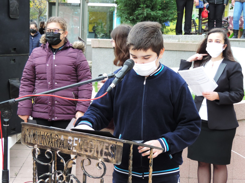 Ulu Önderimiz Atatürk’ü 82. Yıldönümünde Malkara'da Özlemle Andık