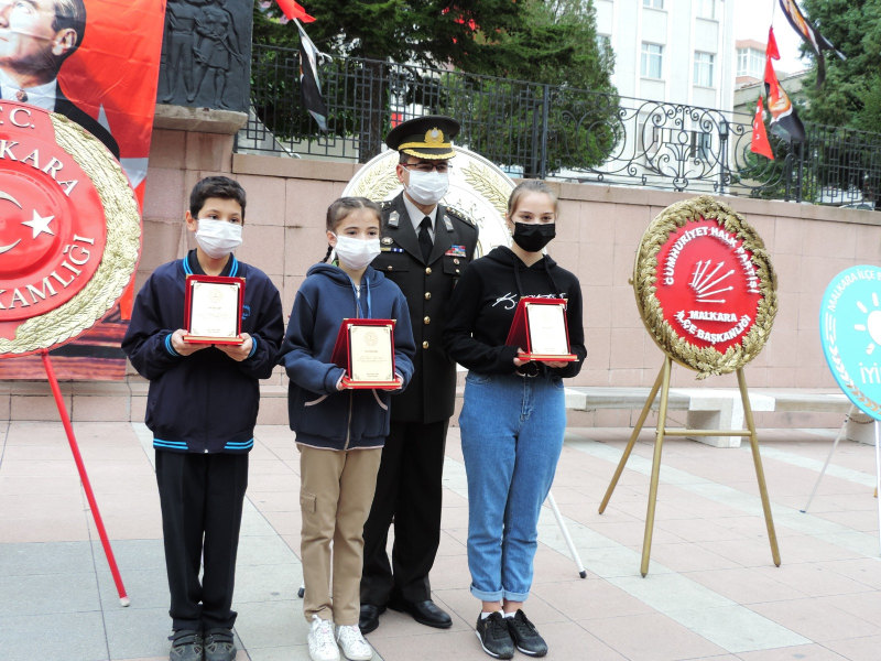 Ulu Önderimiz Atatürk’ü 82. Yıldönümünde Malkara'da Özlemle Andık