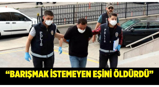 Boşanma davası açan eşini, boğazını keserek öldürdü