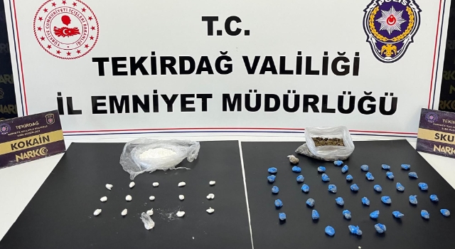 Tekirdağ'da uyuşturucu operasyonunda 8 tutuklama