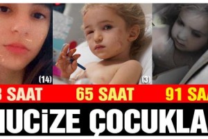 Depremin mucize çocukları: İdil, Elif, Ayda