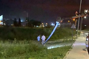 Tekirdağ'da kırmızı akan kanalda inceleme