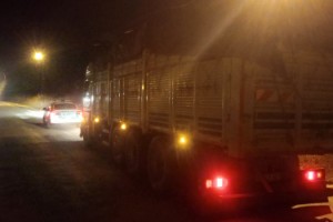 Edirne'de taşıma sınırını aşan kamyon işletenine 51 bin lira ceza