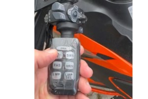 Motosiklette polis sireni kullanan sürücüye 138 bin lira ceza