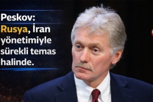 Peskov: Rusya, İran yönetimiyle sürekli temas halinde