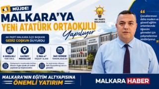 AK Parti Malkara İlçe Başkanı Gediz Coşkun Duyurdu: Malkara’ya Yeni Atatürk Ortaokulu Yapılıyor