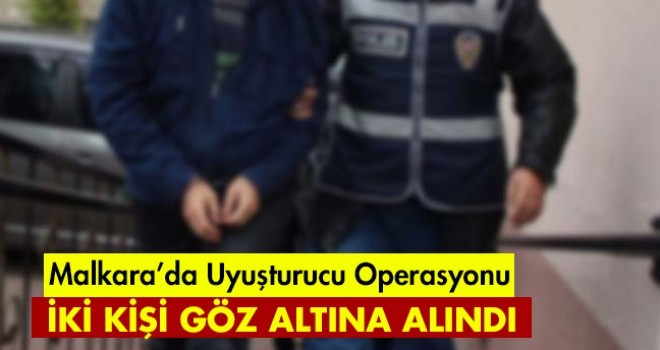İlçeye Uyuşturucu Sokmaya Çalışan İki Kişi Yakalandı